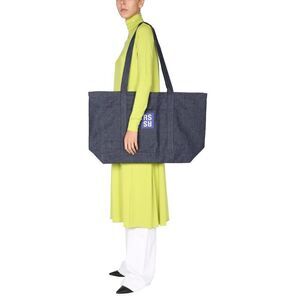 RAF SIMONS Denim Tote Bag Women GREEN Dresses